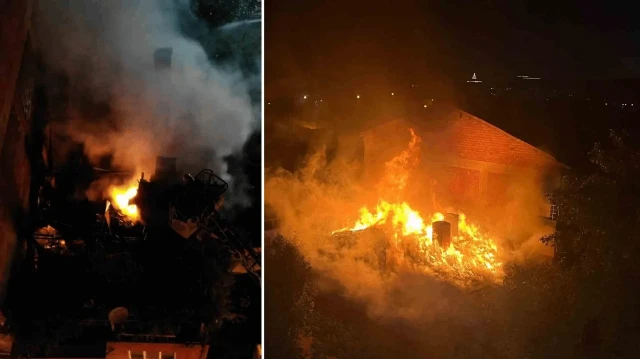 corumda uc katli bina alev alev yandi evdeki cift dumandan etkilendi hBi68VOA