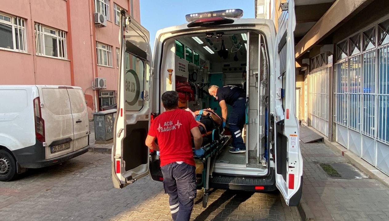 motosiklet devrildi surucu yaralandi fmVtqBjQ