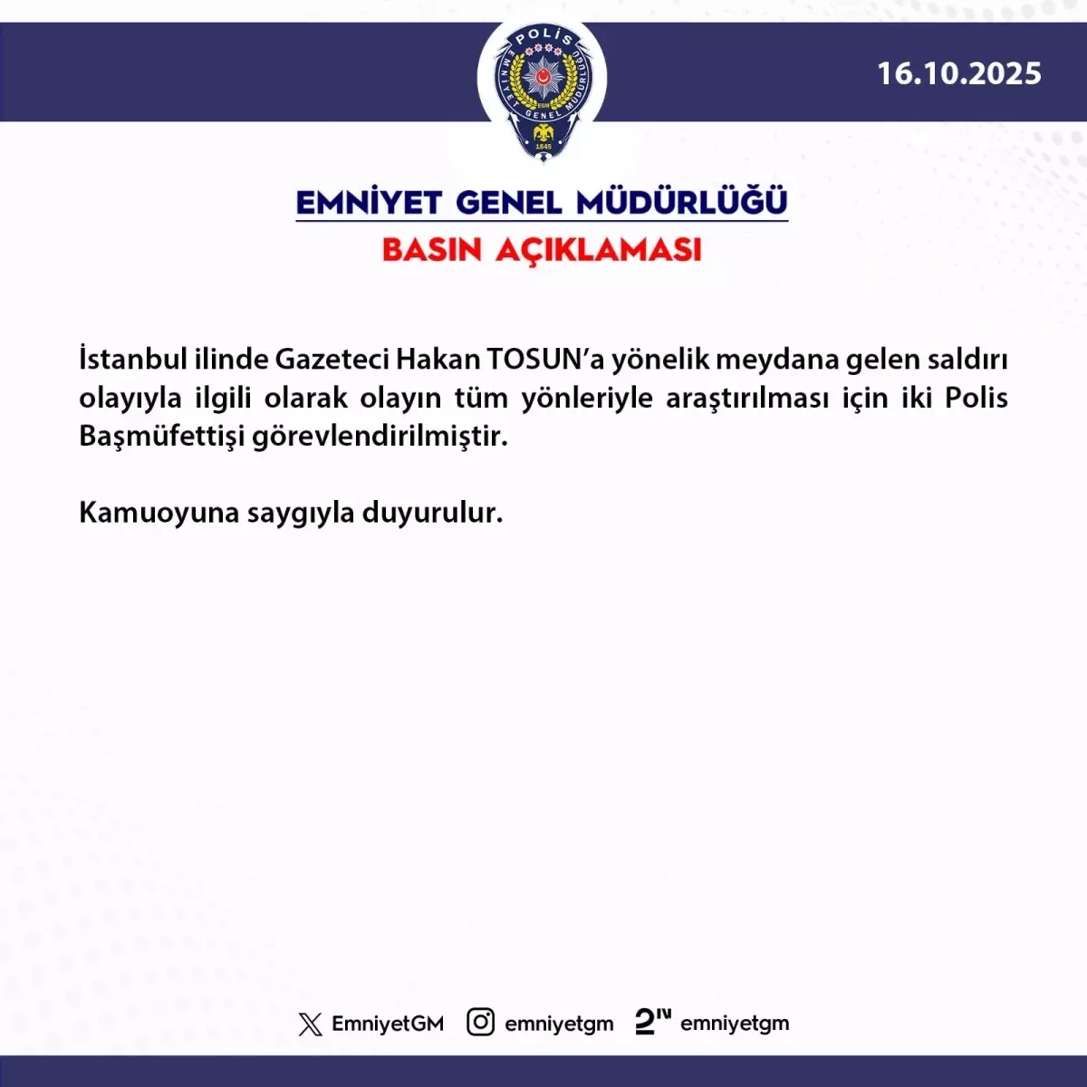 hakan tosuna saldiri 2 polis basmufettisi gorevlendirildi sAZNjr1i.jpg