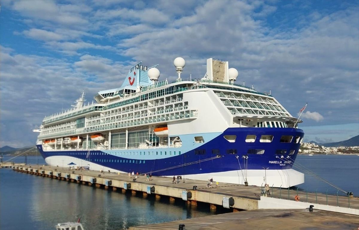 Bodrum’a 1917 Yolcu Getiren Kruvaziyer